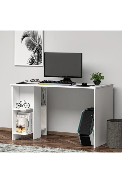 İNARCH DİZAYN Alya Çalışma Masası Beyaz - 3