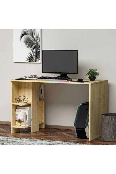 İNARCH DİZAYN Alya Çalışma Masası Safir Meşe - 2