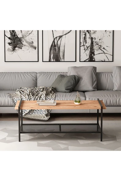 İNARCH DİZAYN Lara Orta Sehpa Atlantik Çam - 6