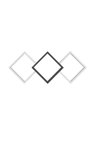 İNARCH DİZAYN Galaxy Duvar Rafı Beyaz/Antrasit - 4