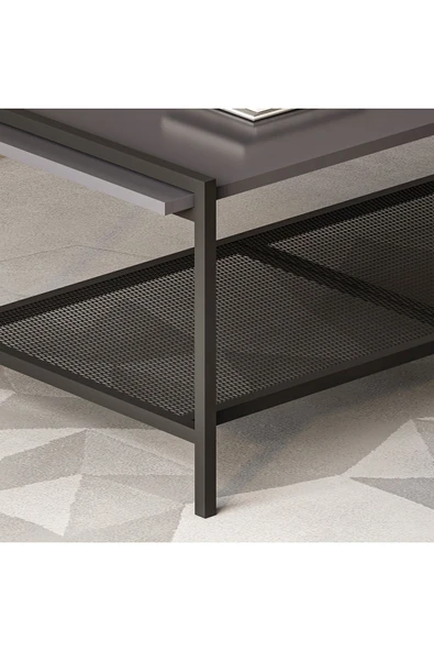 İNARCH DİZAYN Lara Orta Sehpa Antrasit - 5