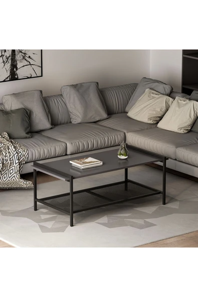 İNARCH DİZAYN Lara Orta Sehpa Antrasit - 2