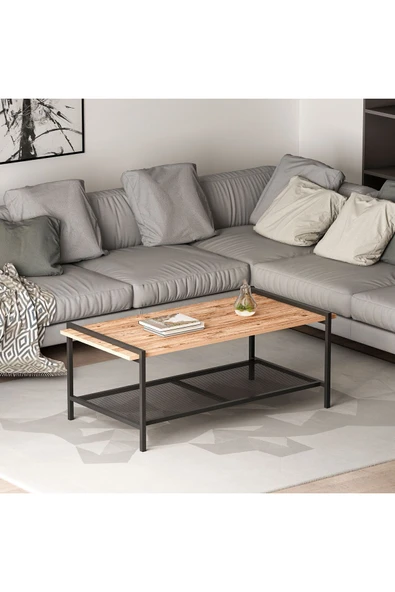 İNARCH DİZAYN Lara Orta Sehpa Atlantik Çam - 5