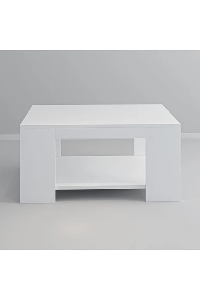 İNARCH DİZAYN Lina Orta Sehpa – Modern Minimal Tasarım Beyaz - 8