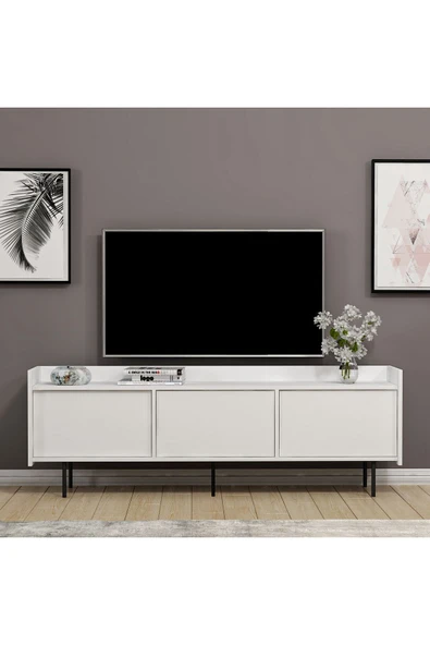 İNARCH DİZAYN Atlas Tv Ünitesi Beyaz ürün görseli 1