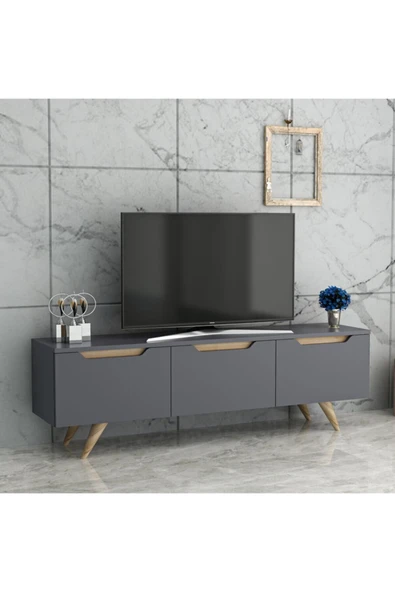 İNARCH DİZAYN Prag Tv Ünitesi Antrasit - 2