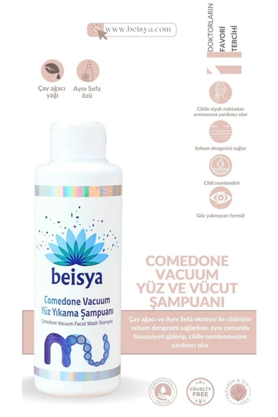 Beisya Comedone Vakum Yüz Yıkama Şampuanı 150 Ml