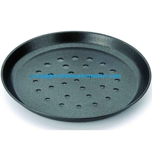 Delikli Pizza Fırın Tepsisi
