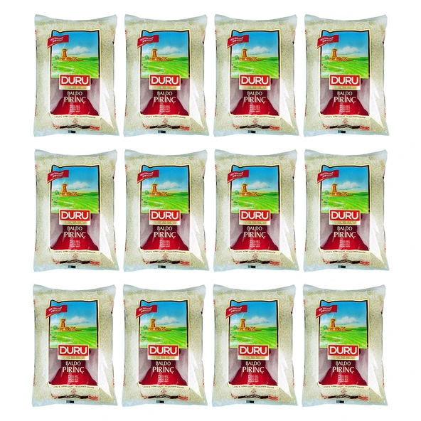 Duru Baldo Pirinç 1 Kg x 12 Adet - 2