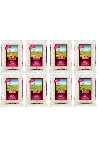 Duru Baldo Pirinç 1 Kg X 8 Adet ürün görseli