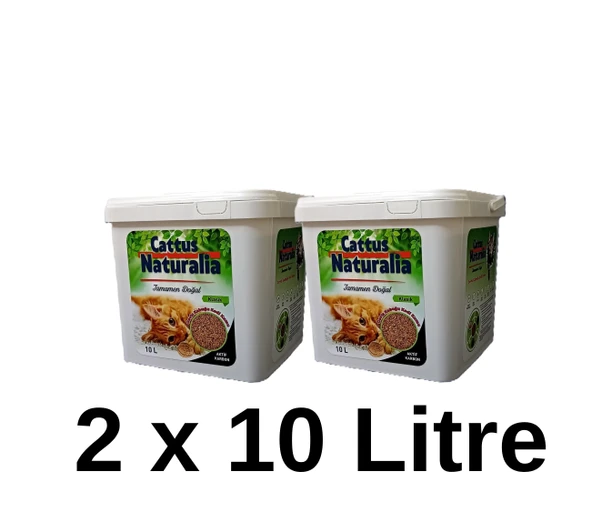 Cattus Naturalia Klasik Aktif Karbonlu Ceviz Kabuğundan Yapılmış Doğal Kedi Kumu 2 'li ürün görseli