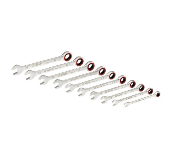 Bosch Professional Cırcır Anahtar Seti 10 Parça - 1600A02AU0 - 3