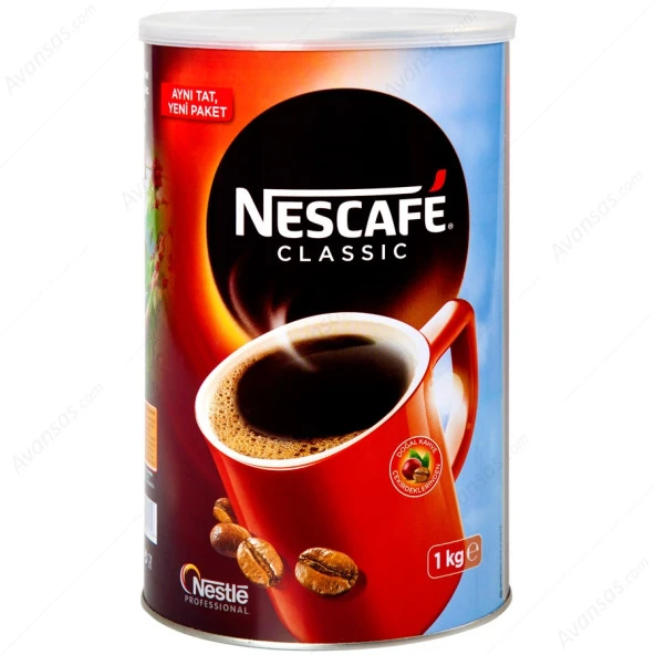 Nescafe Classic Teneke 1KG 12392489