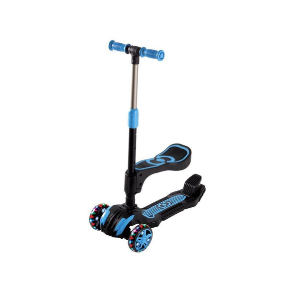 Cool Wheels Combo Oturaklı Çocuk Scooter Mavi