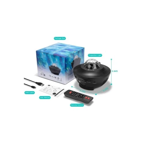 Periboia Galaxy Cover Multifonksiyon Projektör - Resim 3