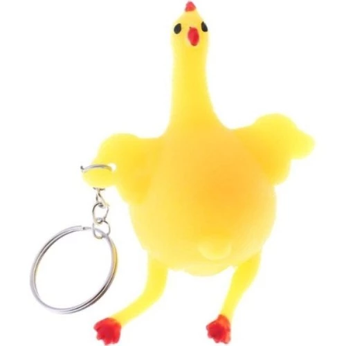 Periboia Squishy Yumurtlayan Tavuk Anahtarlık - 2