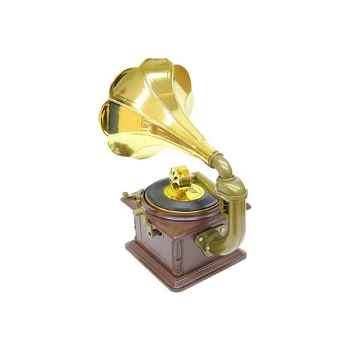 Periboia Kurmalı Gramofon Müzik Kutusu - 2