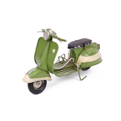Periboia El Yapımı Metal Scooter Motosiklet Maketi - 3