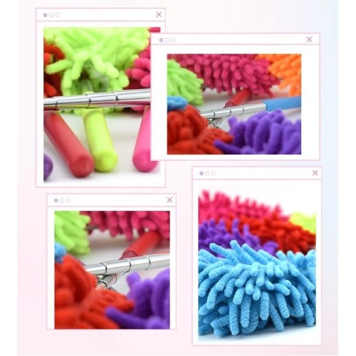 Periboia Teleskopik Mikrofiber Toz Alma Fırçası - 3