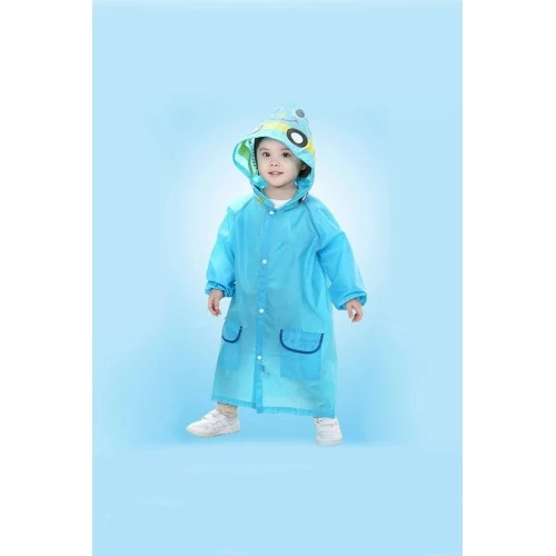 Periboia Neşeli Çocuk Mavi Yağmurluk - 3