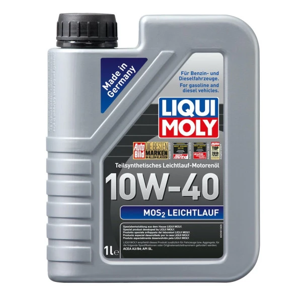 Liqui Moly Mos2 Leichtlauf 10W-40 Motor Yağı (1 Litre)