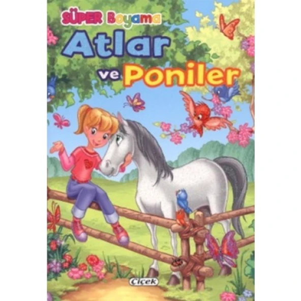 Süper Boyama-Atlar Ve Poniler-2