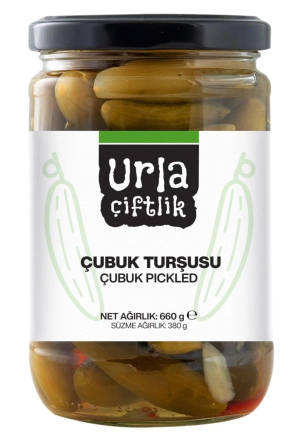 Urla Çiftlik Ev Yapımı Çubuk Turşu
