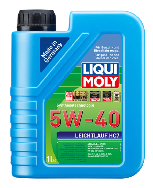 Liqui Moly Leichtlauf HC7 5W40 Motor Yağı (1 Litre)