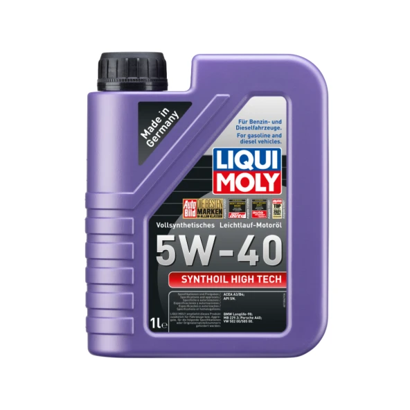 Liqui Moly Synthoil High Tech 5W-40 Motor Yağı (1 Litre)