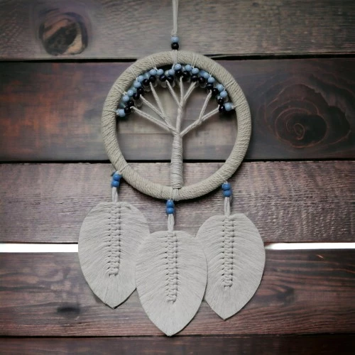 Periboia Rüya Kovan Hayat Ağacı Dream Catcher Ekru ürün görseli