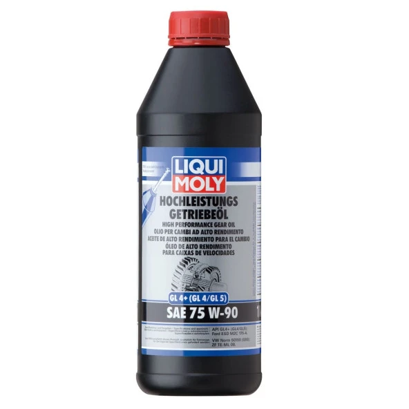 Liqui Moly High Performance GL4+ 75W90 Dişli Şanzıman Yağı (1 Litre)