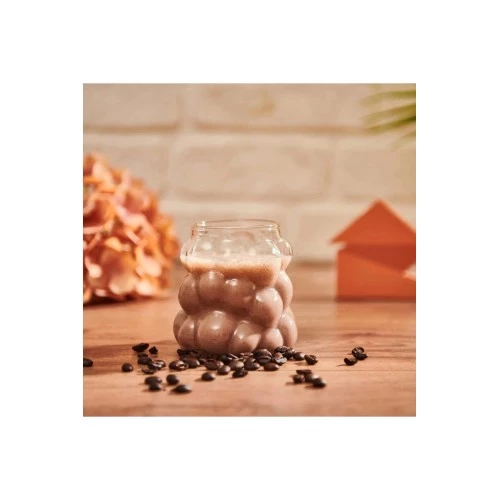 Periboia Borosilikat Bubble Bardak - Resim 4