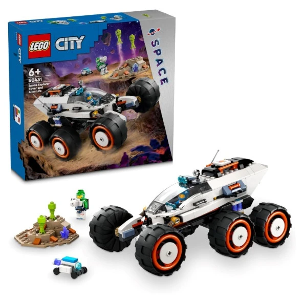 LEGO City Uzay Keşif Robotu ve Uzaylı Canlı 60431 - 6 Yaş ve Üzeri