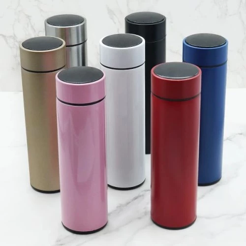 Periboia Sıcaklık Göstergeli Dijital Termos 500 ml - Resim 2