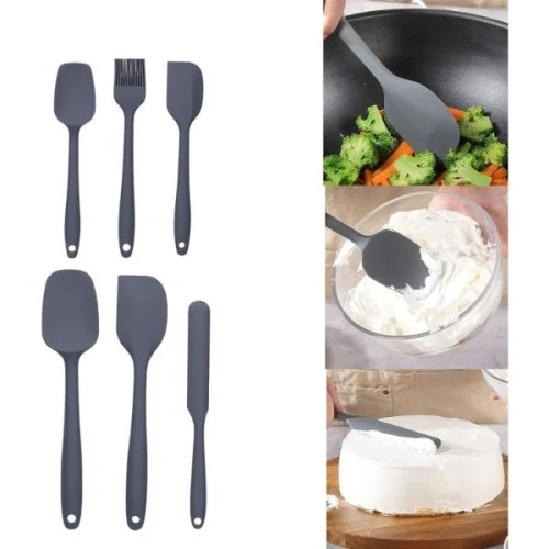 Periboia Silikon Spatula ve Fırça Seti