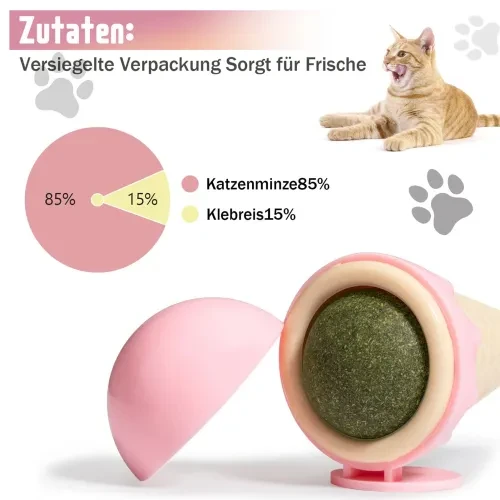 Periboia Dondurma Şeklinde Kedi Otu Nanesi - 2