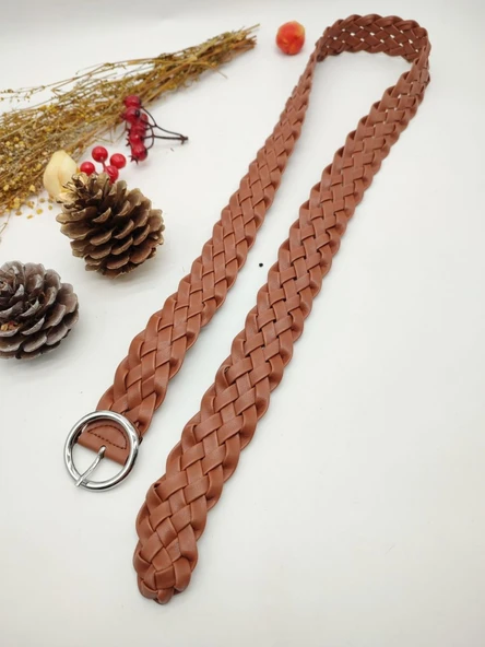 Örgü Model Kadın Spor Kemer - 9