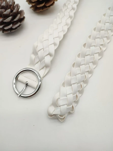 Örgü Model Kadın Spor Kemer - 8