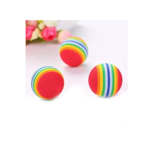 Periboia Sünger Kedi Köpek Çiğneme Ve Oyun Topu 4 Adet