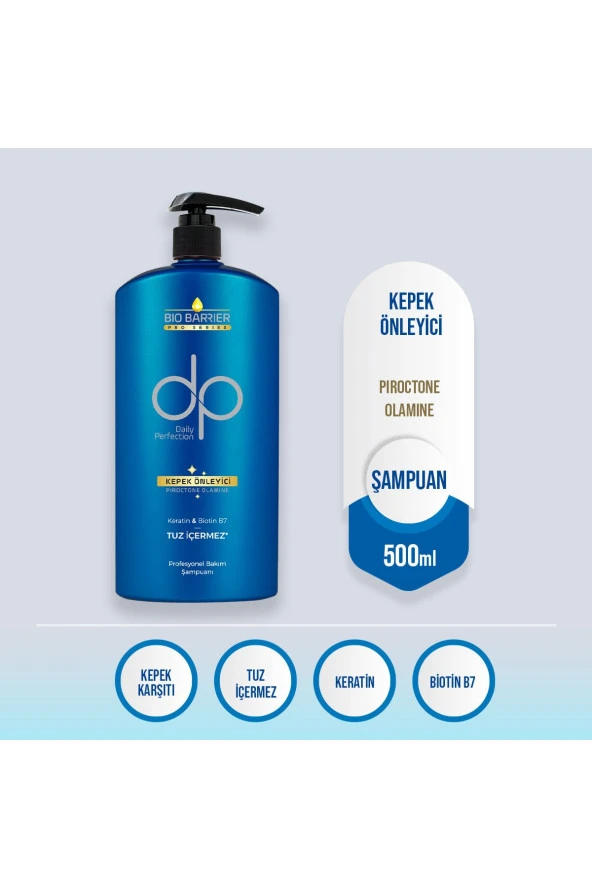 DP DAİLY PERFECTİON Bio Barrier Kepek Önleyici Şampuan 500 Ml