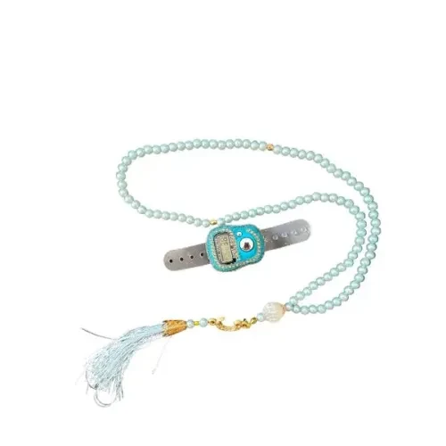 Periboia Taşlı Zikirmatik Tesbih Seti - Resim 3