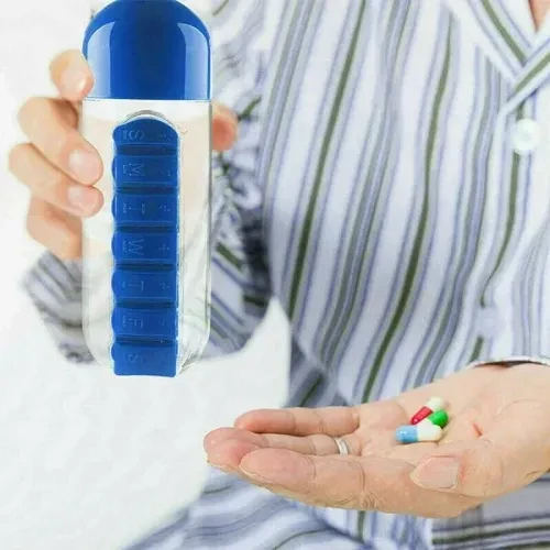 Periboia Pillbox Su Matarası