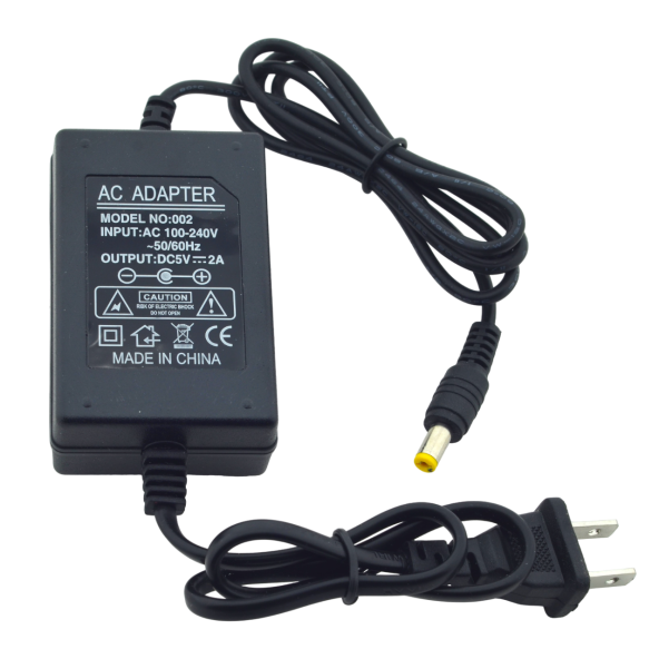 Siyah Universal AC Adaptör 5V 2A 10W 5.5mm x 2.5mm NO.002 - 2