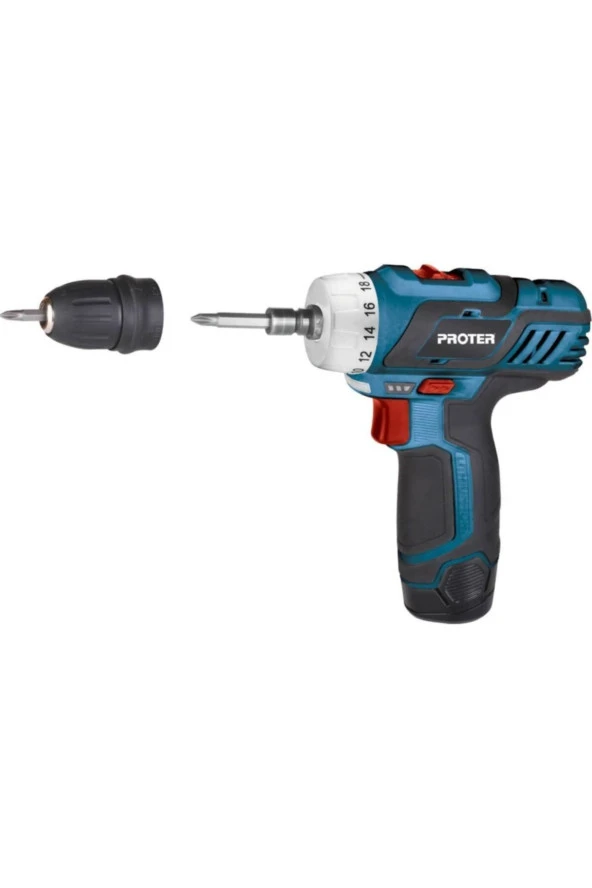 Pst222 Plus 12v 2ah 2 Vites Şarjlı Tornavida