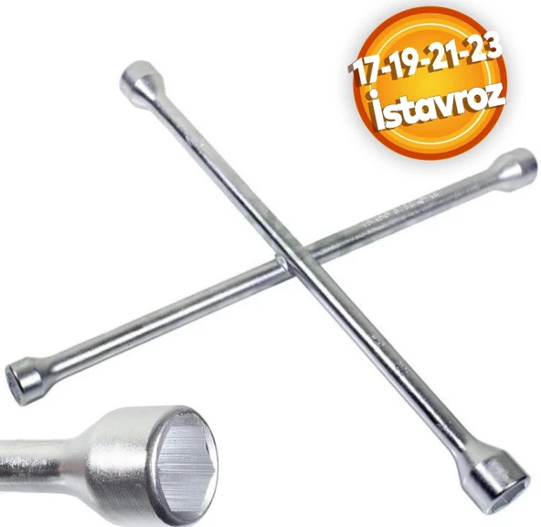 4'lü Bijon Anahtarı Siyah 17x19x21x22 Mm ürün görseli