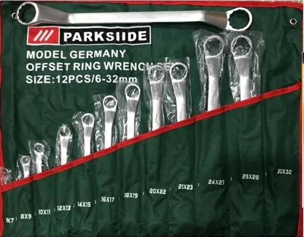 Parkside Yıldız Anahtar Takımı 12'li Anahtar 6x32 Mm