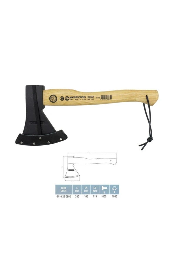 Nacak Balta 800 gr - 6410250800 - Resim 2