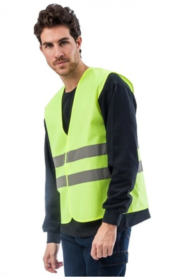 Ikaz Yeleği Reflektörlü - Resim 2