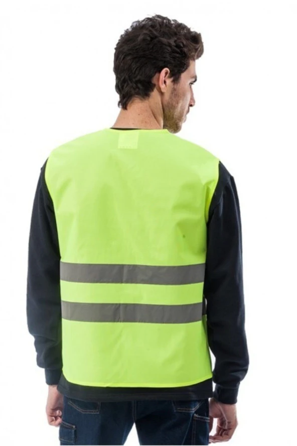 Ikaz Yeleği Reflektörlü - Resim 3