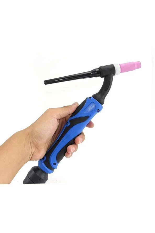 Askaynak/Zenweld 200 Amper Hava Soğutmalı Argon Tıg Kaynak Torcu Deri Kılıf Flex Boyun 4 Mt. - Resim 2